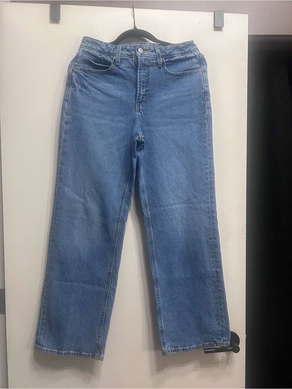 Extra high rise wide Leg Women's Jeans - Blue
